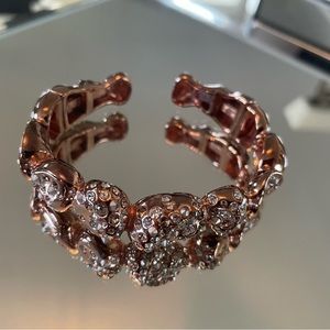 Alexis Bittar Crystal & Stone Encrusted Cuff Bracelet